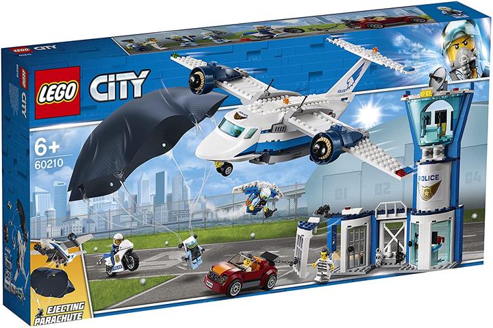 【折300+10%回饋】LEGO 樂高 城市系列 空中的員警指令基地 60210 積木顆粒 玩具 男孩 車