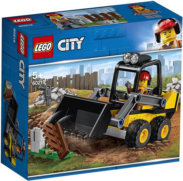 LEGO 樂高 城市系列 工程現場跑車 60219 積木玩具 男孩 車