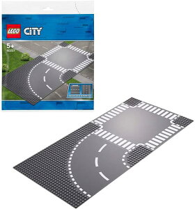 LEGO 樂高 City 城市系列 公路自行車 曲線和交叉點 60237 積木玩具 男孩 汽車 電車