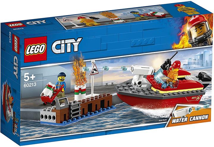 LEGO 樂高 城市系列 對岸的火災 60213 積木玩具 積木玩具 男孩 車