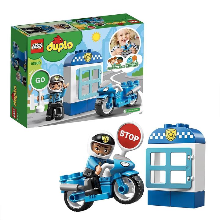 LEGO 樂高 DUPLO 得寶系列 員警和自行車 10900 益智玩具 積木玩具 男孩