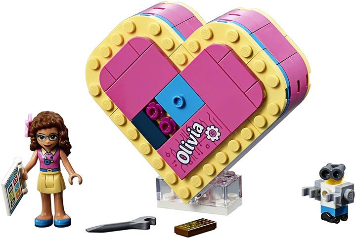 LEGO 樂高 好朋友系列 心形小物件盒 Olivia 41357 積木玩具 女孩