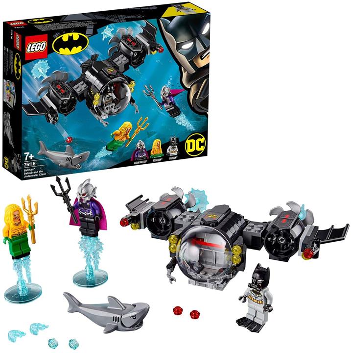 LEGO 樂高 Super Heroes 蝙蝠俠(TM) 蝙蝠俠潛水戰 76116 積木玩具 男孩