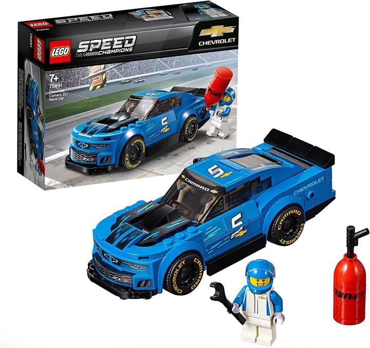 LEGO 樂高 雪佛蘭 卡馬羅 ZL1 賽車車 75891 積木顆粒 玩具 男孩 車