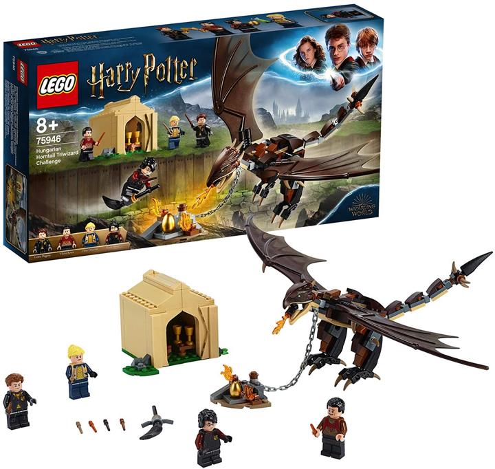 LEGO 樂高 哈利·波特 匈牙利霍恩特爾3大魔法挑戰 75946 積木玩具 男孩