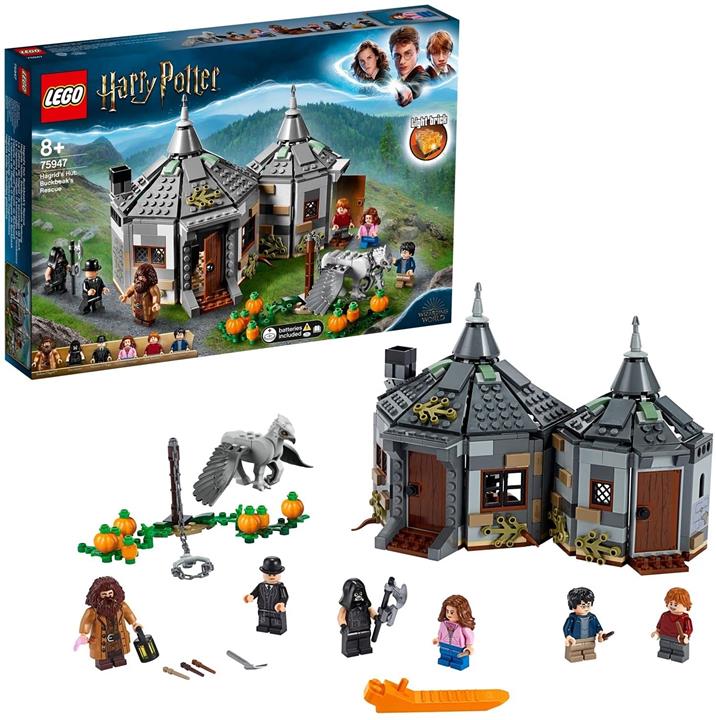 LEGO 樂高 哈利·波特 哈格裡小屋小屋巴克逃亡 75947 積木玩具 男孩