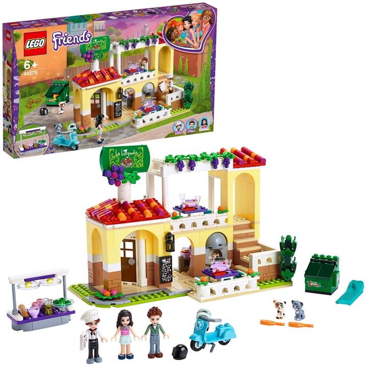 【折300+10%回饋】LEGO 樂高 好朋友系列 心湖花園餐廳 41379 積木玩具 女孩