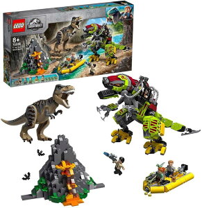 【折300+10%回饋】LEGO 樂高 侏羅紀世界 T-Rex vs. 機械龍 75938 積木玩具 恐龍 男孩