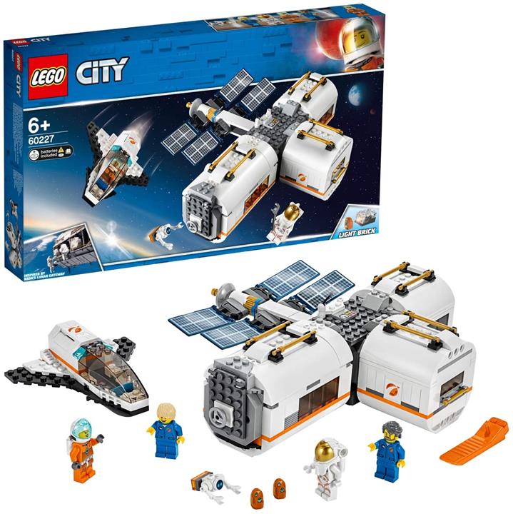 【折300+10%回饋】LEGO 樂高 城市系列 可變形! 發光宇宙站 60227 積木玩具 男孩