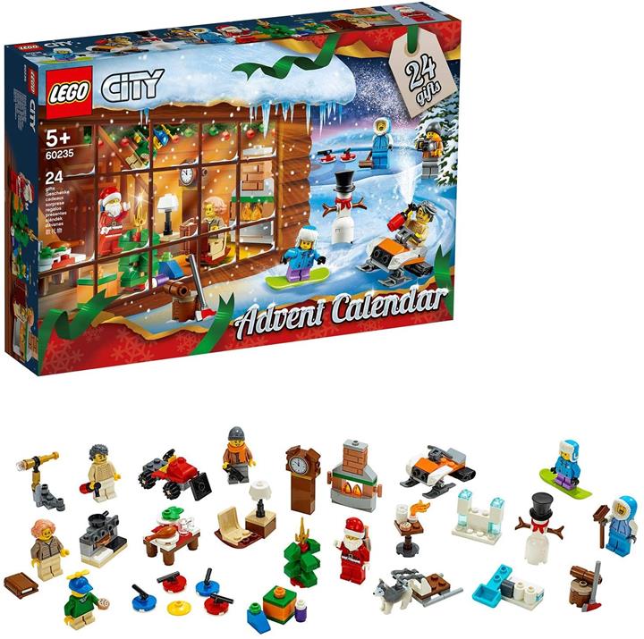 LEGO 樂高 城市系列 2019 聖誕倒數日曆 60235