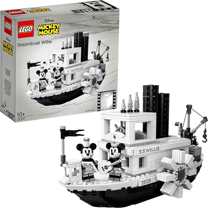 【折300+10%回饋】LEGO 樂高 創意系列 蒸汽船威利 迪士尼 21317 積木玩具