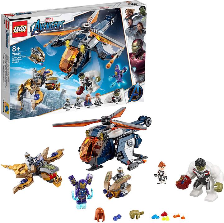 【折300+10%回饋】LEGO 樂高 超級英雄系列 復仇者聯盟 獵鷹的直升機救援 76144