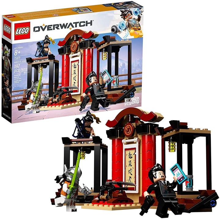 LEGO LEGO 6250950 守望先鋒半藏 vs. 源氏 75971 積木套件，2019 年新款（197 件）[平行進口]