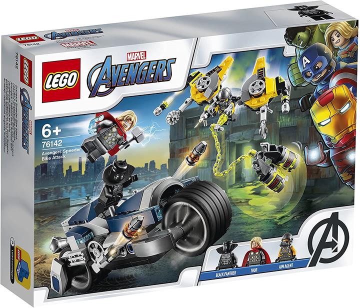 LEGO 樂高 超級英雄系列 復仇者聯盟 霸旋摩托車攻擊 76142
