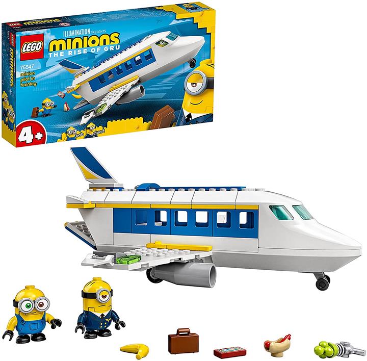 LEGO 樂高 小黃人 在研修中的小黃人飛行員 75547