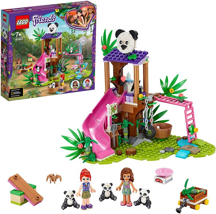 LEGO 樂高 好朋友系列 熊貓森林樹屋 41422