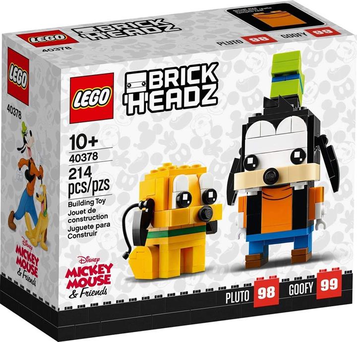 LEGO(樂高)BrickHeadz 40378 Goofy & Plto