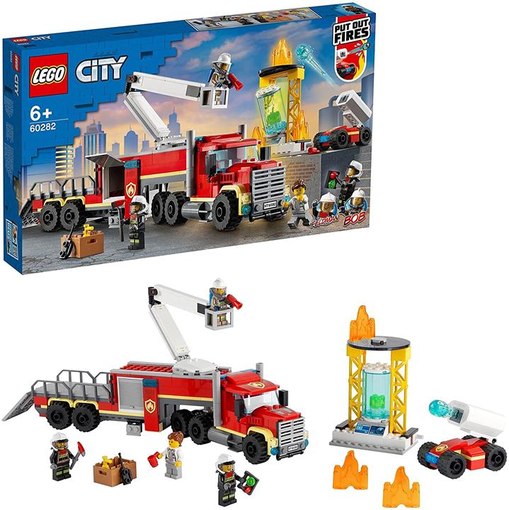 LEGO 樂高 城市系列 消防指令基地 60282
