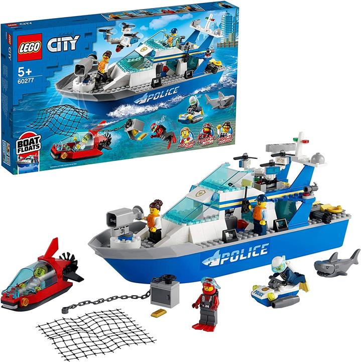 LEGO 樂高 城市系列 員警潛艇 60277