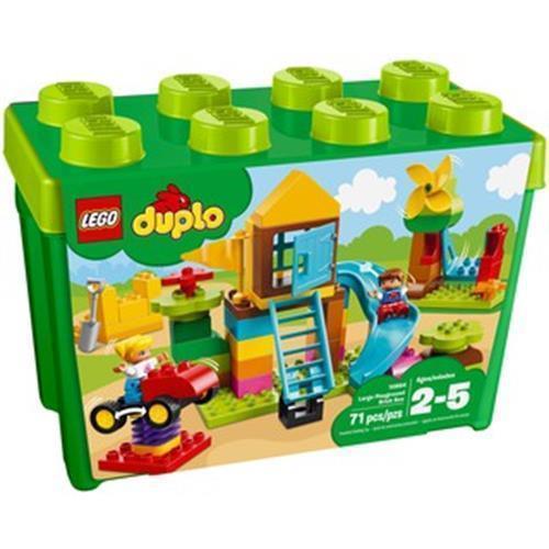 【折300+10%回饋】LEGO 樂高 DUPLO Large Playground Brick Box 10864 Building Block (71 Piece)