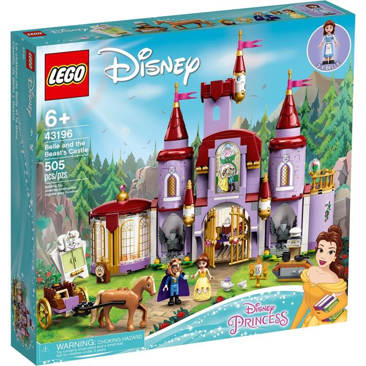LEGO 樂高 43196 Belle and the Beast's Castle
