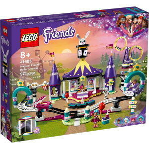 【折300+10%回饋】LEGO 樂高 41685 Magical Funfair Roller Coaster