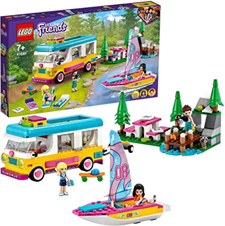 LEGO 樂高 好朋友系列 露營車和船 (森林的露營車和船) 41681
