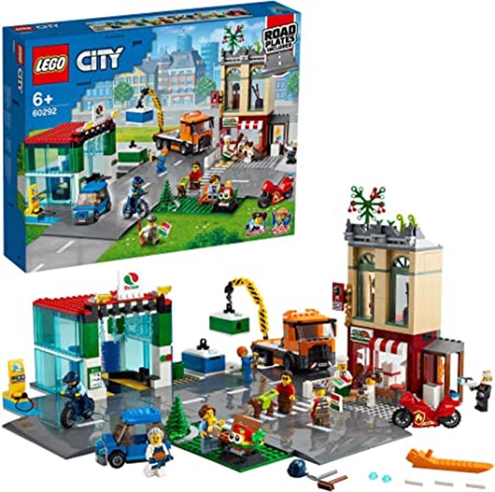 【折300+10%回饋】LEGO 樂高 城市系列 樂高城市中心 帶路牌 60292