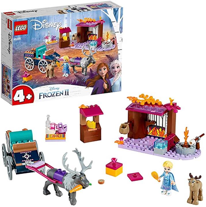 LEGO 樂高 迪士尼公主系列 冰雪奇緣2 艾莎的馬車冒險 41166