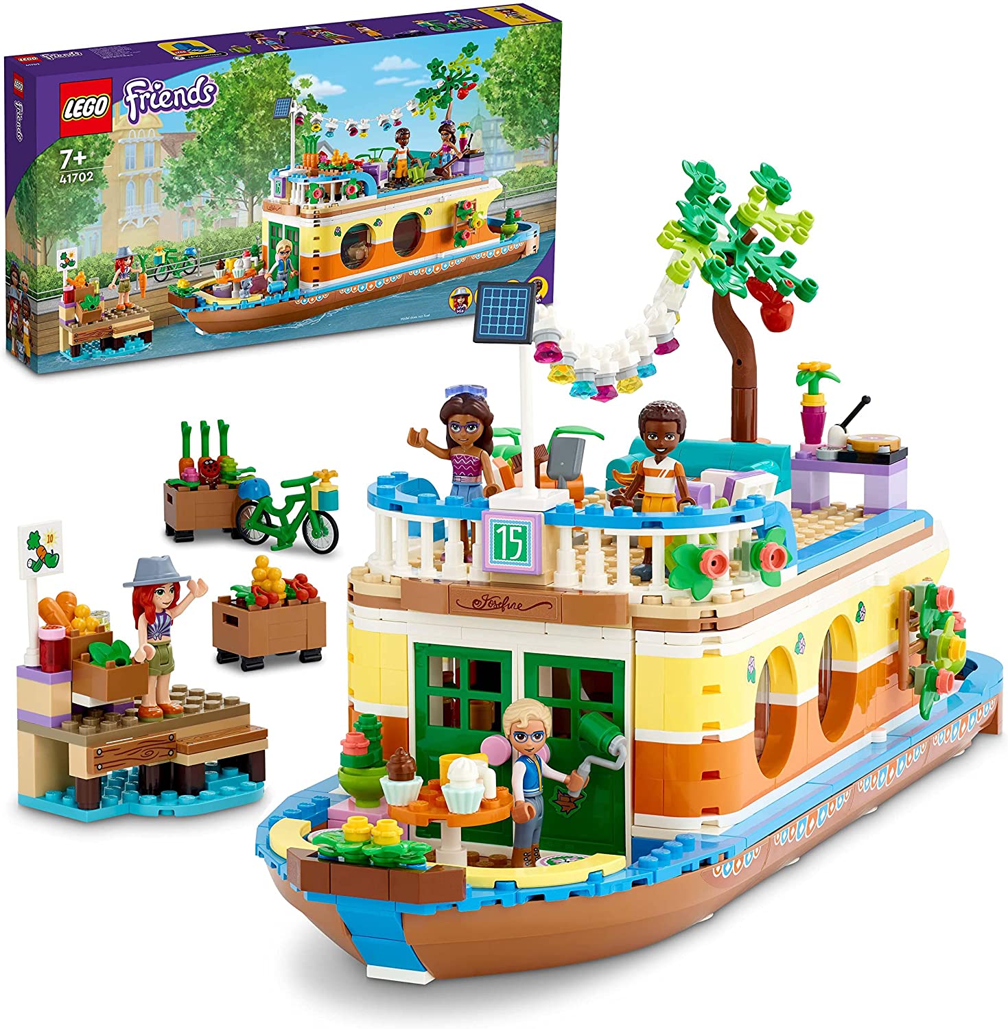 【折300+10%回饋】LEGO 樂高 好朋友系列 好朋友的房屋船 41702
