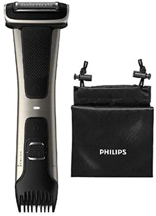 【折300+10%回饋】【日本代購】Philips 飛利浦 可在浴室使用 刮鬍 & 修剪 體毛用 金色/黑色 BG7025/15