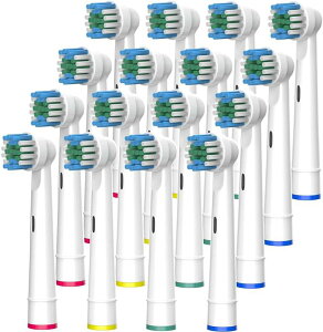 【日本代購】Firik 電動牙刷 OralB替換刷頭 基礎刷 家庭用 16支裝