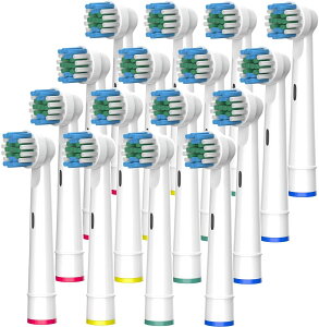 【日本代購】Firik 電動牙刷 OralB替換刷頭 基礎刷 16支裝家庭用