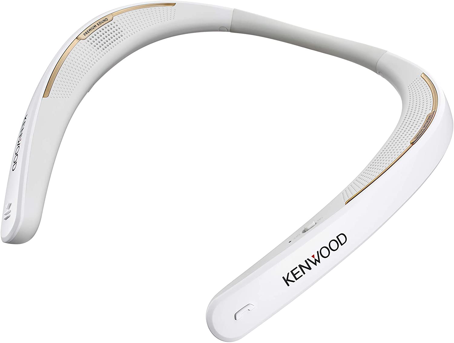 【折300+10%回饋】【日本代購】KENWOOD 可穿戴的NESS Paker 無線揚聲器 白色