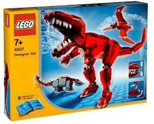 【折300+10%回饋】LEGO 樂高 設計師 恐龍設計師 4507