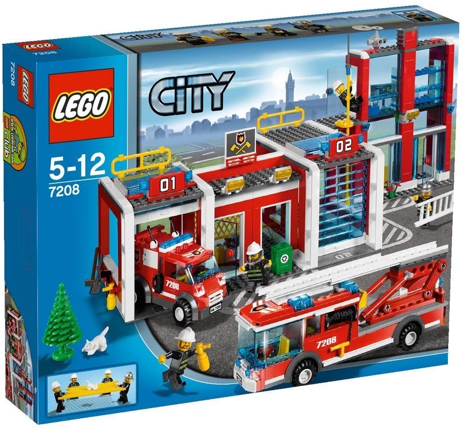 【折300+10%回饋】LEGO 樂高 城市系列 消防局 7208