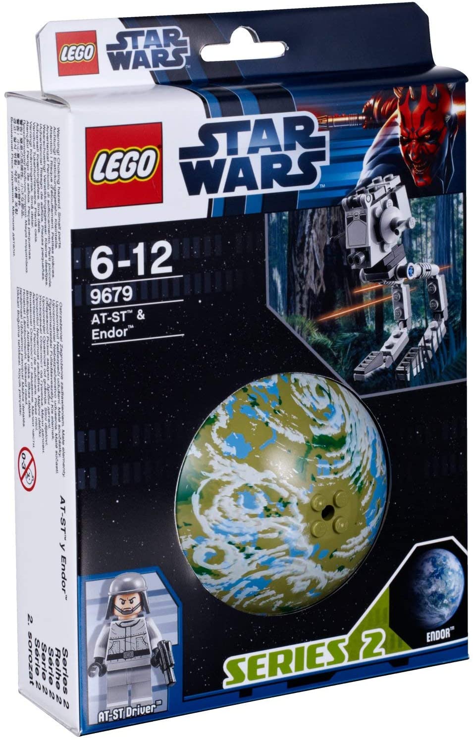 樂高 ( Lego ) 星球大戰 AT-ST ( TM ) 與衛星昂科門 ( TM ) 9679