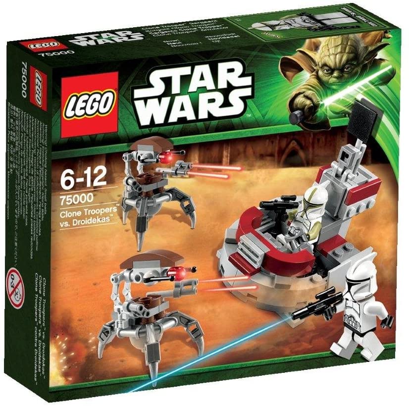 LEGO 樂高 星球大戰系列 克隆兵(Clone Trooper)™和毀滅者機器人(Droidekas)™ 75000