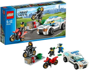 【折300+10%回饋】LEGO 樂高 城市系列 員警車和小偷摩托車 60042