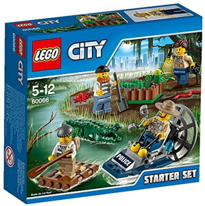 LEGO 樂高 城市系列 員警~在沼地上追蹤~起始套裝 60066
