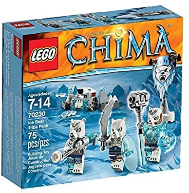 【折300+10%回饋】LEGO 樂高 拼插類玩具 Chima氣功傳奇系列 冰熊部落戰鬥軍團組 L70230