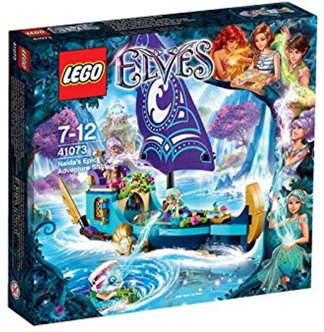 【折300+10%回饋】LEGO 樂高 Elves精靈系列 拼插類玩具 水之精靈 娜伊達的史詩歷險船 41073