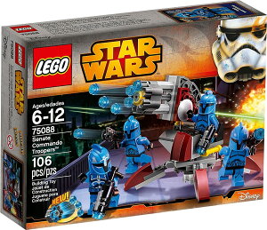 【折300+10%回饋】LEGO 樂高 拼插類玩具 Star Wars星球大戰系列 參議院突擊隊部隊 75088
