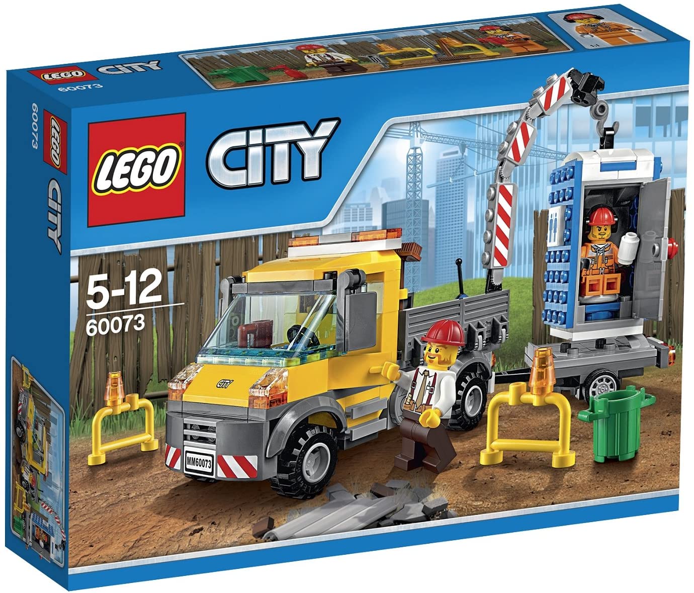 LEGO 樂高 拼插類玩具 City城市系列 工程搬運車 60073