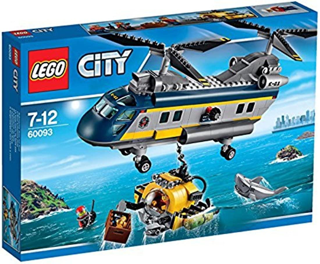 【折300+10%回饋】LEGO 樂高 City城市系列 深海探險直升機 60093