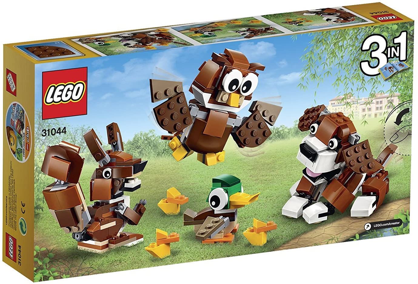 LEGO 樂高 Creator 公園的動物們 31044