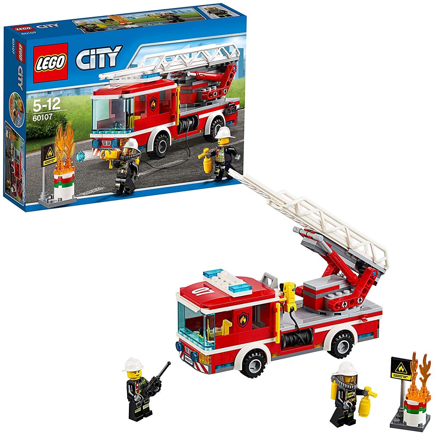 【折300+10%回饋】LEGO 樂高 City城市系列 雲梯消防車 60107