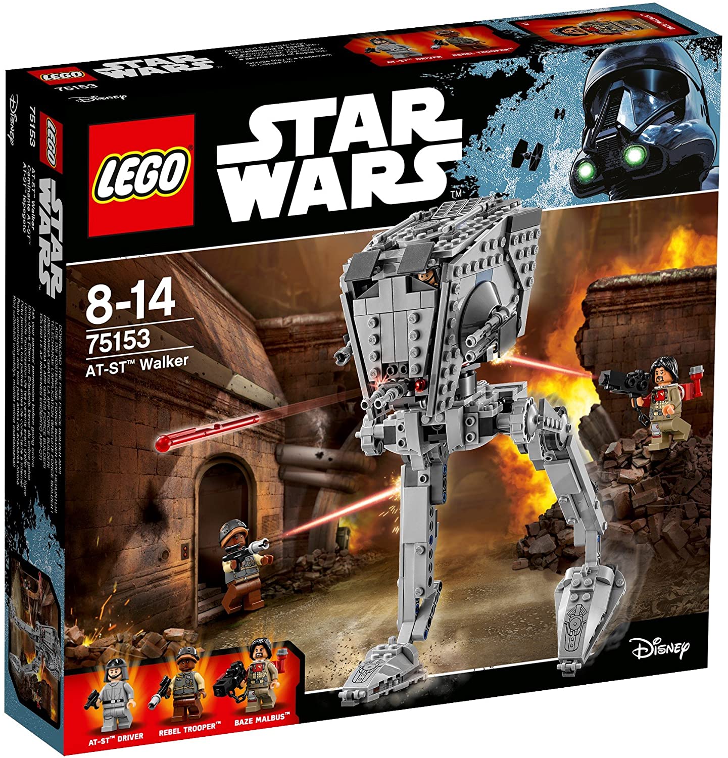 【折300+10%回饋】LEGO 樂高 星球大戰 AT-ST 學步車 75153