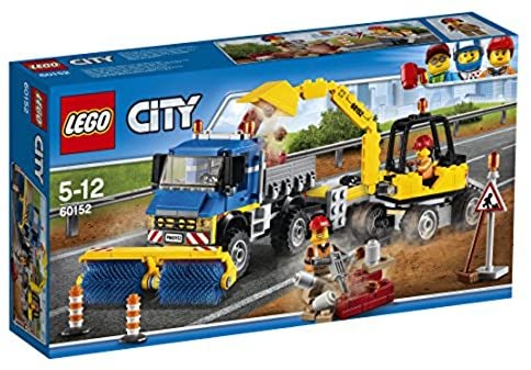 【折300+10%回饋】LEGO 樂高 City 城市系列 道路清潔車、動力挖掘機 60152