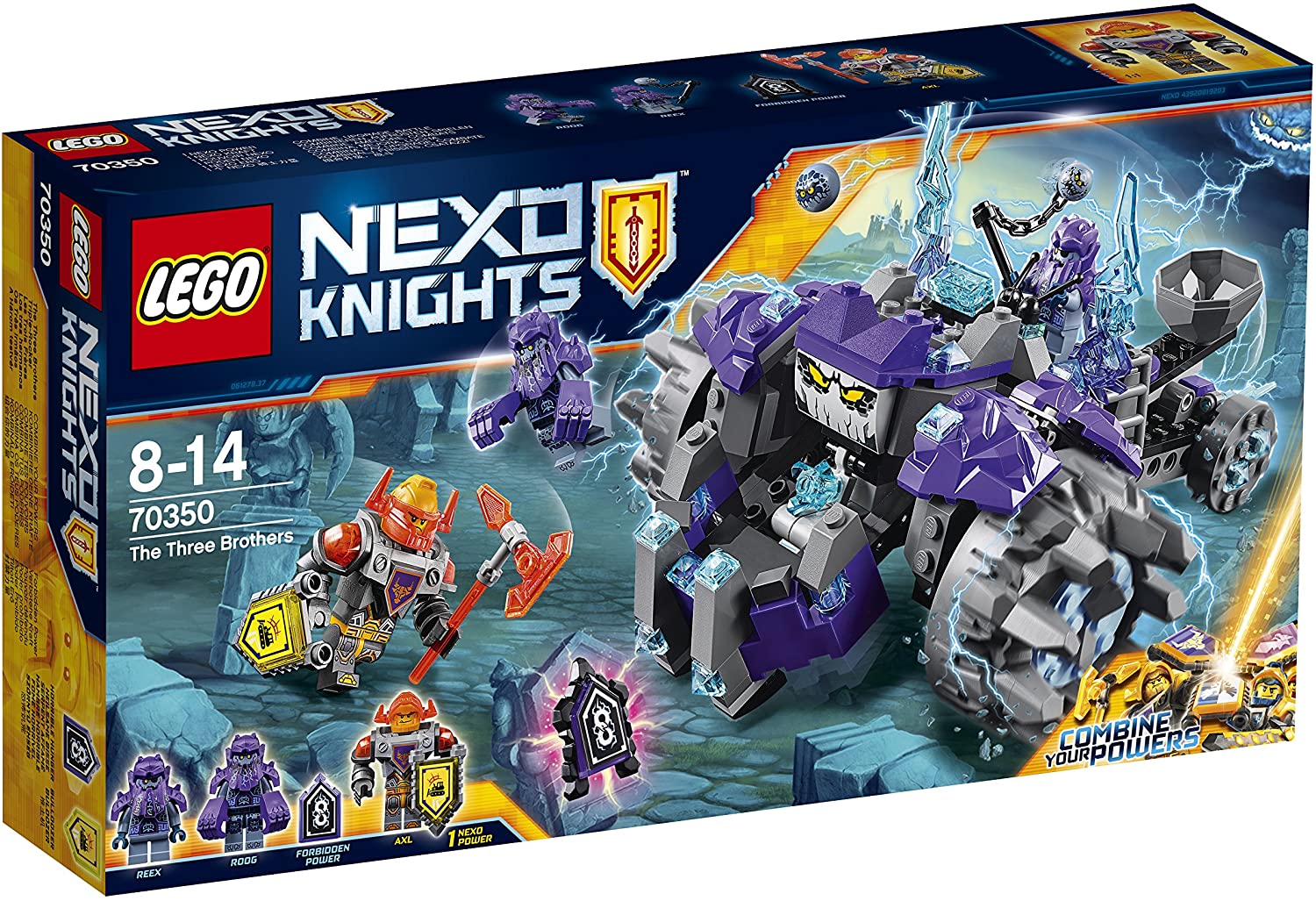 【折300+10%回饋】LEGO 樂高 Nexo Knights 騎士騎士 布蘭德岩 70350